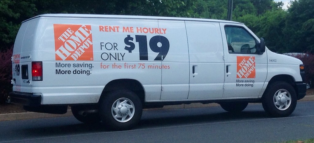 Home depot truck rental