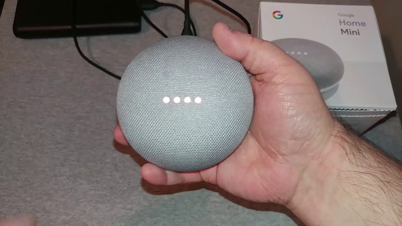 How to factory reset google home mini