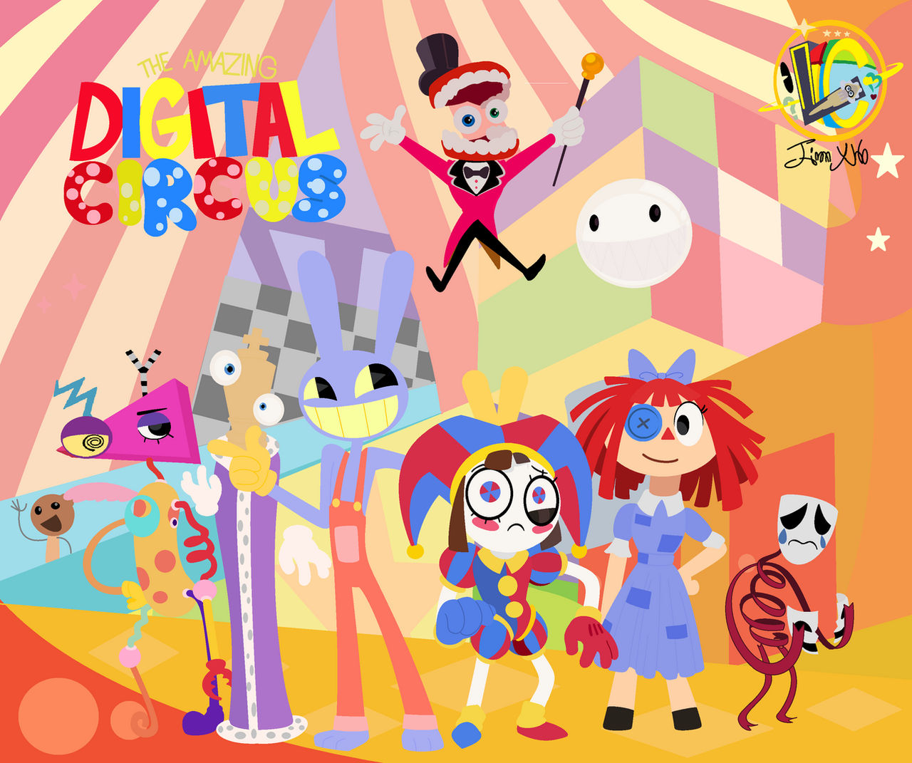 the amazing digital circus characters