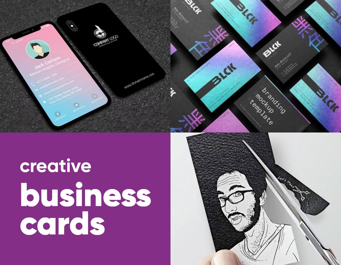 business card design